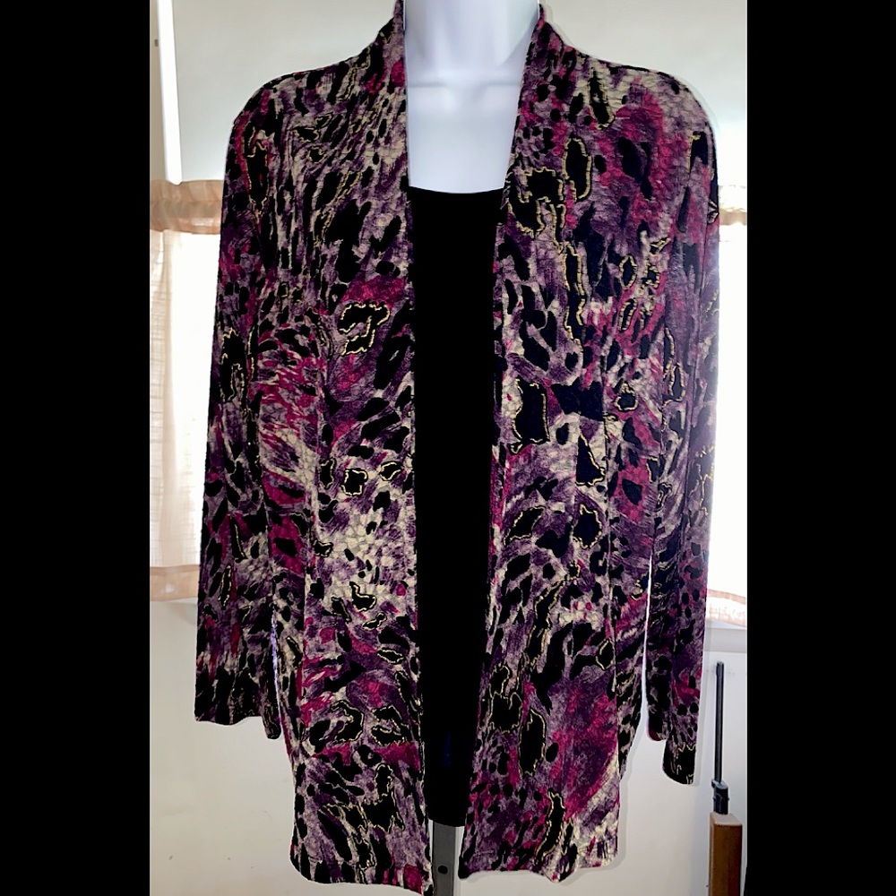 NWOT, JM Collection Petite Large Top